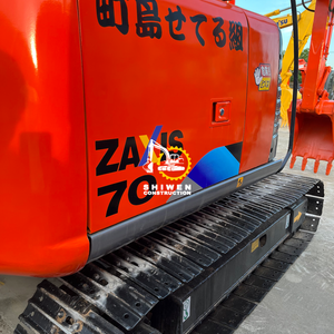 HITACHI รถ ZX70ตีนตะขาบรถขุดโมเดล2017มือสองพร้อมส่วนประกอบของมอเตอร์และปั๊มของเครื่องยนต์อีซูซุ - Product Image 4