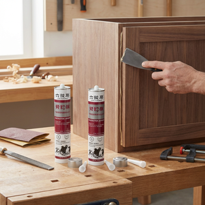 Colle liquide transparente Fengcai, adhésif de construction sans clou, colle silicone pour bois, PVC, panneaux muraux en béton - Product Image 1