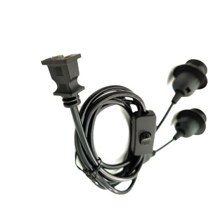 E27 Lamp Holder With Wire Plug Extension <b>Socket</b> For Indoor Lighting Plastic <b>Screw</b> Base 10A 250V - Product Image 5