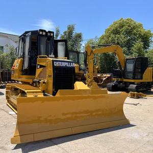 Excavadora de cadenas Caterpillar D5K hidráulica en stock, topadora de construcción usada CAT D5K, maquinaria de movimiento de tierras de segunda mano - Product Image 5