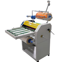 SENWEI SMFM520A feuille à rouler Machine de stratification Double face 500mm largeur de papier chauffage à l'huile Machine de stratification manuelle