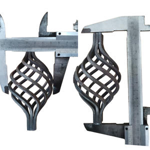 <span class=keywords><strong>Jaulas</strong></span> <span class=keywords><strong>de</strong></span> acero forjado Cestas <span class=keywords><strong>de</strong></span> componentes <span class=keywords><strong>de</strong></span> hierro forjado para accesorios y barandillas - Product Image 5