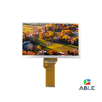 Pantalla LCD TFT Innolux de 7 Pulgadas, 800x480, Interfaz RGB, Pantalla LCD de 7 Pulgadas con Pantalla Táctil Capacitiva