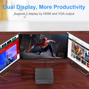 Soyeer <span class=keywords><strong>GK3</strong></span> <span class=keywords><strong>Pro</strong></span> <span class=keywords><strong>Mini</strong></span> <span class=keywords><strong>PC</strong></span> Intel Celeron N5105 Win11 <span class=keywords><strong>Pro</strong></span> Support HDD 4K EMMC BT4.2 WIFI5 ordinateur de bureau de jeu - Product Image 5