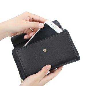 Baellerry 2019 Nuovo Stile Donne di Modo Del Raccoglitore Della Frizione Lunga Bifold Della Signora Sottile Della <span class=keywords><strong>Borsa</strong></span> DELL'UNITÀ di ELABORAZIONE del Supporto di Carta di Credito In Pelle Sacchetti di Spalla - Product Image 4