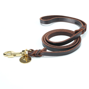 <span class=keywords><strong>Laisse</strong></span> <span class=keywords><strong>pour</strong></span> <span class=keywords><strong>chien</strong></span> en <span class=keywords><strong>cuir</strong></span> à rivets rayés, classique, durable, douce, fabriquée à la main, de luxe, approvisionnement en gros, produit <span class=keywords><strong>pour</strong></span> animaux de compagnie personnalisable, détaillants - Product Image 2