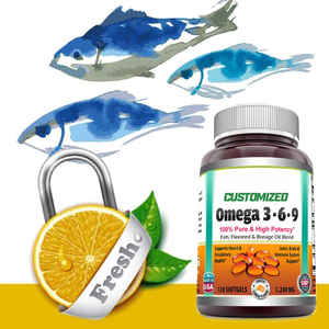 Dầu Hạt Lanh Bổ Sung Chăm Sóc Sức Khỏe Tốt Nhất Dầu Hướng Dương Dầu Cá Biển Sâu Alaska Omega 369 Softgels Omega 369 - Product Image 2