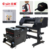 Imprimante DTF Gowin GW600 avec tête d'impression XP600, pour matériaux flexibles, textiles, étiquettes, impression à haute vitesse, portable, pour transfert sur T-shirts