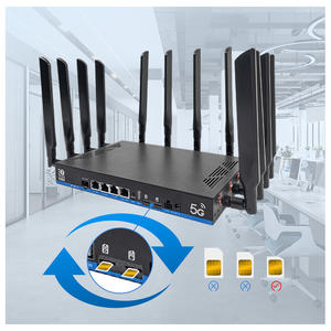 OEM Tri-Band 5G WiFi 7 Router BE19000 2.4G/5.8G/6G OpenWrt Mobilfunknetze 10G SFP-Port 12 Hochleistungsantennen für <span class=keywords><strong>IoT</strong></span>-Anwendungen - Product Image 5