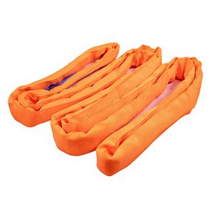 สายรัดยกของแบบกลม ผลิตตามสั่งจากโรงงาน ขนาด 10 ตัน ทำจากโพลีเอสเตอร์ 100% สำหรับงานหนัก มาตรฐาน EN 1492-2 - Product Image 3