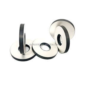 Ultrasonik piezoelektrik keramik Wafer cincin 15K 20K 35k <span class=keywords><strong>40k</strong></span> P4 P8 transduser osilator Chip plat piezoelektrik cincin kristal - Product Image 3