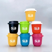 Capsule de café réutilisable personnalisée avec logo, en PP, 2g, 5g, 10g, 20g, pour café lyophilisé, bouteille en plastique
