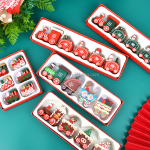 Adorno Navideño de Tren Mini Personalizado Hatty, Nuevo Diseño, Venta al por Mayor de Fábrica, Decoraciones Navideñas - Product Image 4