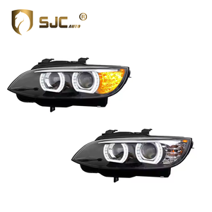 Faros Delanteros LED de Alta Calidad SJC para <span class=keywords><strong>BMW</strong></span> Serie 3 E92 2006-2009 E93, Faros Delanteros LED con Ojos de Ángel 330i <span class=keywords><strong>335i</strong></span>, Lámpara Delantera HID - Product Image 1