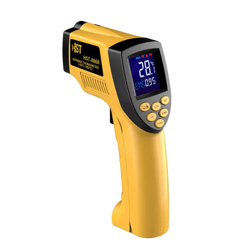 -50-1000c Pyrometer Infrarood Thermometer Pistool Temperatuurmeting Elektronische Hygrometer Digitale Thermometer Voor De Industrie