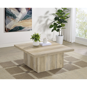 Eldridge Distressed <strong>Pine</strong> <strong>Coffee</strong> <strong>Table</strong> - Product Image 1