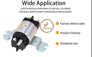 <b>24V</b> <b>Battery</b> Relay for DOOSAN Daewoo Excavator Spare Parts 301202-00153 30120200153 2544-9024 Starter Relay - Product Image 4
