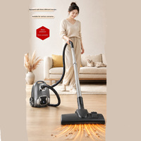Aspirateur filaire haute puissance, silencieux, pour tapis, avec double filtre HEPA lavable