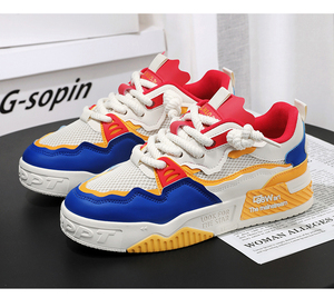 Spedizione <span class=keywords><strong>veloce</strong></span> skateboard da uomo con suola spessa scarpe da Tennis stile uomo a piedi scarpe da Tennis firmate di lusso uomo - Product Image 4