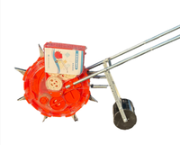 Semoir manuel portable à pousser pour riz et ail, machine de semis multi-cultures pour graines de maïs, soja et sorgho