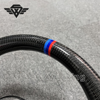 Volant de sport automobile en fibre de carbone véritable Rixingwang BM-W pour M3 M5 Série 3 F10 F30 F31 F32