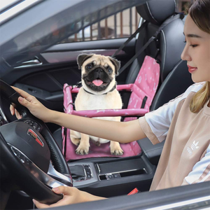 Siège de voiture pliable pour chien, siège surélevé pour chien, imperméable, respirant, sac de voyage en Oxford pour chiens de petite à moyenne taille - Product Image 3