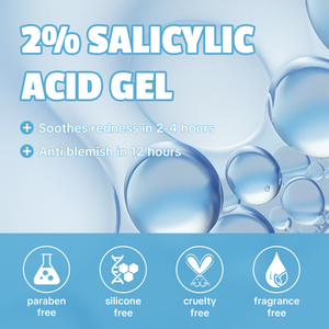 2% salicylic axit mụn gel nhanh mụn Remover rõ ràng lỗ chân lông chống-spot Blemish hoặc rõ ràng làn da mịn màng cho người lớn cruetly-miễn phí - Product Image 3