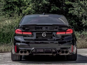 Kit carrosserie pour <span class=keywords><strong>BMW</strong></span> Série 5 G30 G38 <span class=keywords><strong>F90</strong></span> 520i 525i 530i 540i M550i à M5 LCI (2017+), transformation ancien vers nouveau, sans découpe, phares G30 inclus - Product Image 6