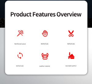 Guanti da Lavoro in Pelle Modello 4150 <span class=keywords><strong>MCR</strong></span> <span class=keywords><strong>SAFETY</strong></span> con Pollice Dritto, Personalizzabili per Uomo, per Saldatura e Sicurezza - Product Image 4