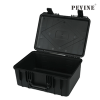 Étui à outils professionnel noir élégant et résistant aux chocs avec mousse de boîte à outils personnalisable OEM pour un rangement et une organisation sécurisés des équipements