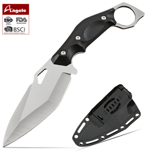 <span class=keywords><strong>2025</strong></span> Cao Cấp Xách Tay Thép Không Gỉ Tự Vệ Đa Chức Năng Dao Thẳng Lưỡi Thép Cho Ngoài Trời DIY OEM - Product Image 1