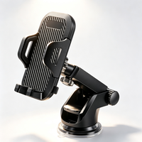 Nouveau support de téléphone portable tendance pour accessoires de voiture, fixation par ventouse sur pare-brise, support mobile pour grille d'aération, support de téléphone portable portable pour bureau, logo OEM