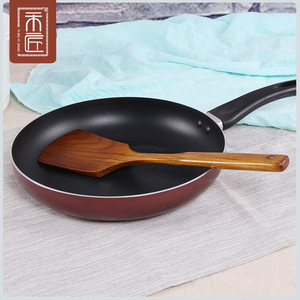 Espátula de cocina de madera con mango largo, apta para horno, solo lavar a mano, para sartenes antiadherentes, woks, salteados, uso doméstico - Product Image 5
