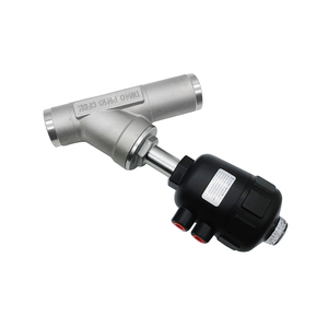 1 pollice 25.4MM nuovo prodotto esplosione pratico in acciaio inox SS304 SS316L saldare valvole pneumatiche ad angolo sede con testa in plastica - Product Image 4