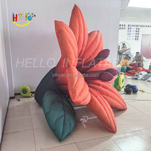 Belle fleur colorée gonflable pour café Bar discothèque magasin décoration scène fête activité fleur gonflable - Product Image 5
