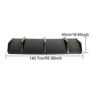 Diffuseur de pare-chocs arrière en fibre de carbone pour <span class=keywords><strong>Porsche</strong></span> <span class=keywords><strong>Macan</strong></span> <span class=keywords><strong>GTS</strong></span> 22-23 - Product Image 6