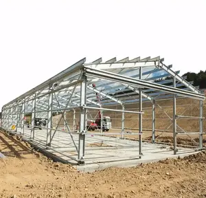 Automatisering Geautomatiseerd Foksysteem Staalstructuur Koe Varken Kip Paard Geitenstal Boerderij Stal Stal Pluimvee Landbouw Stal