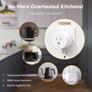 15a <span class=keywords><strong>Plug</strong></span>-And-Play Stopcontact Met Magnetische Basis Veilige Afstandsbediening Voor Afvalverwijdering Ul Gecertificeerde <span class=keywords><strong>Socket</strong></span> 160Ft <span class=keywords><strong>Rf</strong></span> Range Ip66 - Product Image 2