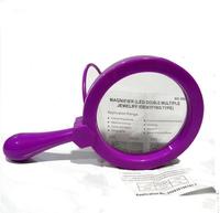 Handheld 90mm Plastic Magnifying Glass for Kids for Reading