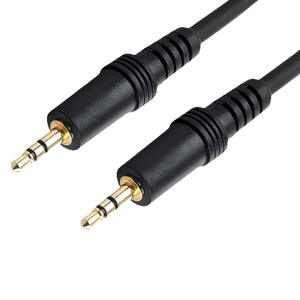 Câble audio mâle-mâle 3,5 mm noir, épaisseur de gaine 4 mm, extension AUX pour utilisation audio-vidéo automobile - Product Image 4