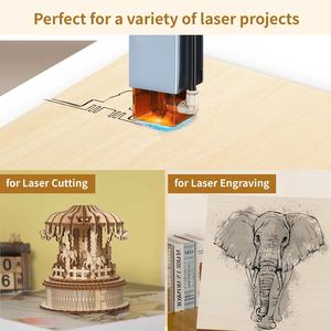Lot de 40 panneaux en contreplaqué de tilleul A3 420x297x3mm compatibles laser avec assistance technique en ligne - Product Image 4