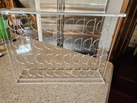 Organisateur de capsules de café en acrylique transparent de qualité supérieure, grande capacité, gain de place, boîte de rangement pour comptoir de cuisine