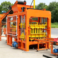 Machine semi-automatique de fabrication de blocs de terre compressée, machine de moulage hydraulique pour briques de terre emboîtables