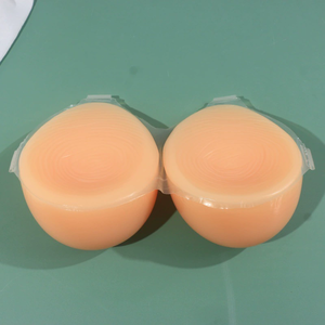 Silikon yapay meme formları artı boyutu bir çift ayrı beyaz kutu ambalaj meme pedi özelleştirilmiş protez göğüsler - Product Image 2