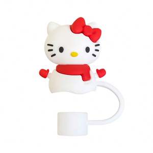 10mm Straw <b>Dust</b> <b>Cap</b> Protectors Drinking Straw Charm Cover Topper Christmas Straw Cover - Product Image 5