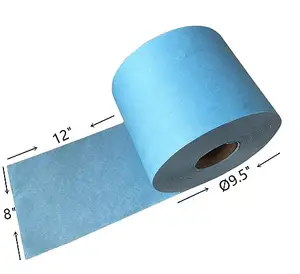 OEM Industrial Cleaning Wiper Roll Lint Free Nonwoven Industrial Paper Wiper Roll