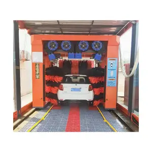 2024 nova máquina de lavar carros automática com 5 escovas para lavagem de carros de caminhões