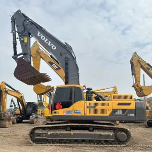 Excavadora Hidráulica Usada Original VOLVO 480 EC480 de 48 Toneladas, Excavadora de Cadenas Volvo 210 290 300 480 de Segunda Mano de Corea - Product Image 3