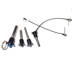 Thép không gỉ nút xử lý dòng mảng đẩy tự khóa mùa xuân nạp bóng khóa phát hành nhanh chóng chân âm thanh ốc vít khác - Product Image 1