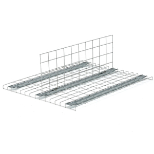 Étagères en fil métallique en acier galvanisé sur mesure pour entrepôt, séparateur en acier métallique, protection contre la corrosion pour système de rayonnage ISO 9001 - Product Image 1
